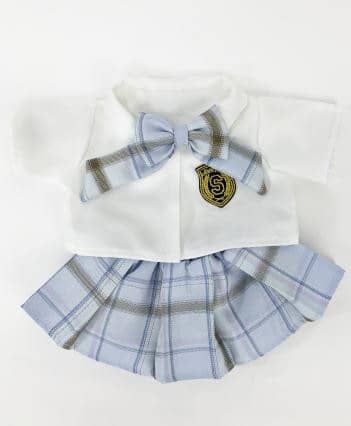 Uniforme écolière bleu rêve